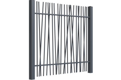 Tall fence (H 180) – model 55