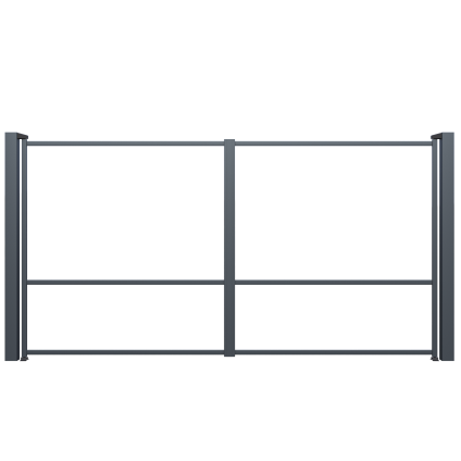 Driveway gate frame - model 70